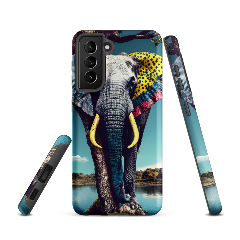 Playful Elegance: The Surreal Elephant