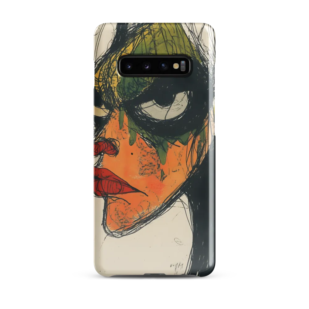 Defiant Visage | Phone Case |  S10 Plus | Snap Case | Glossy