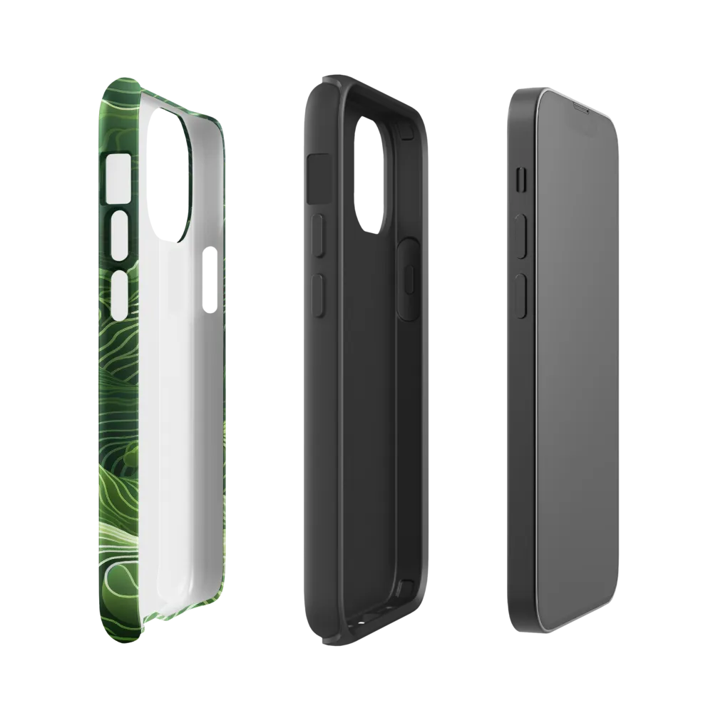 Whispers of Green Hills | Phone Case |  13 mini | Tough Case | Glossy