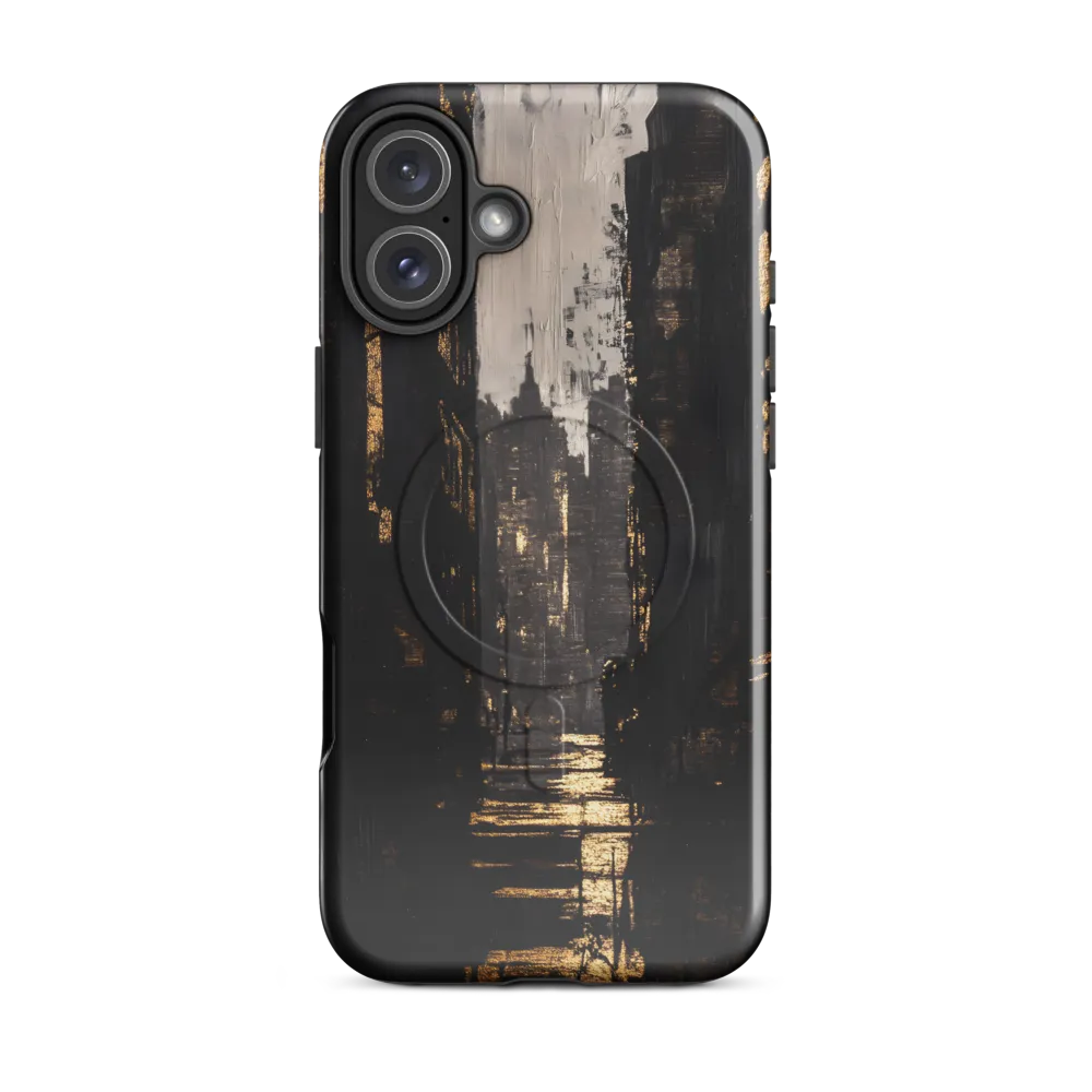 Whispers of Gold | Phone Case |  16 Plus | MagSafe® Tough Case | Glossy
