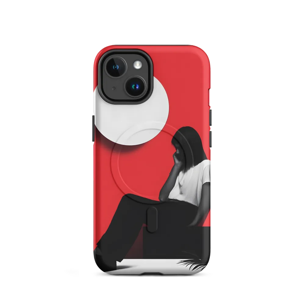 Contemplation in Red