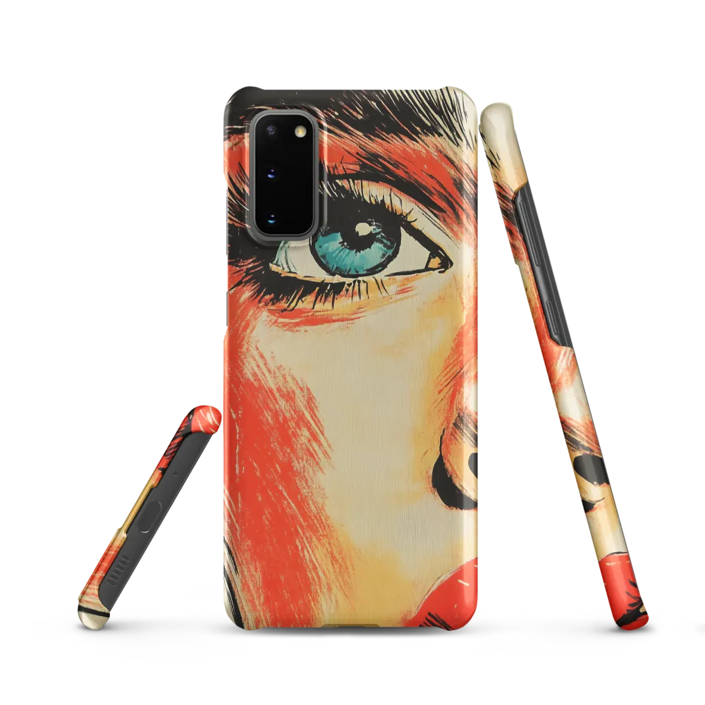 Intense Gaze: A Pop Art Portrait