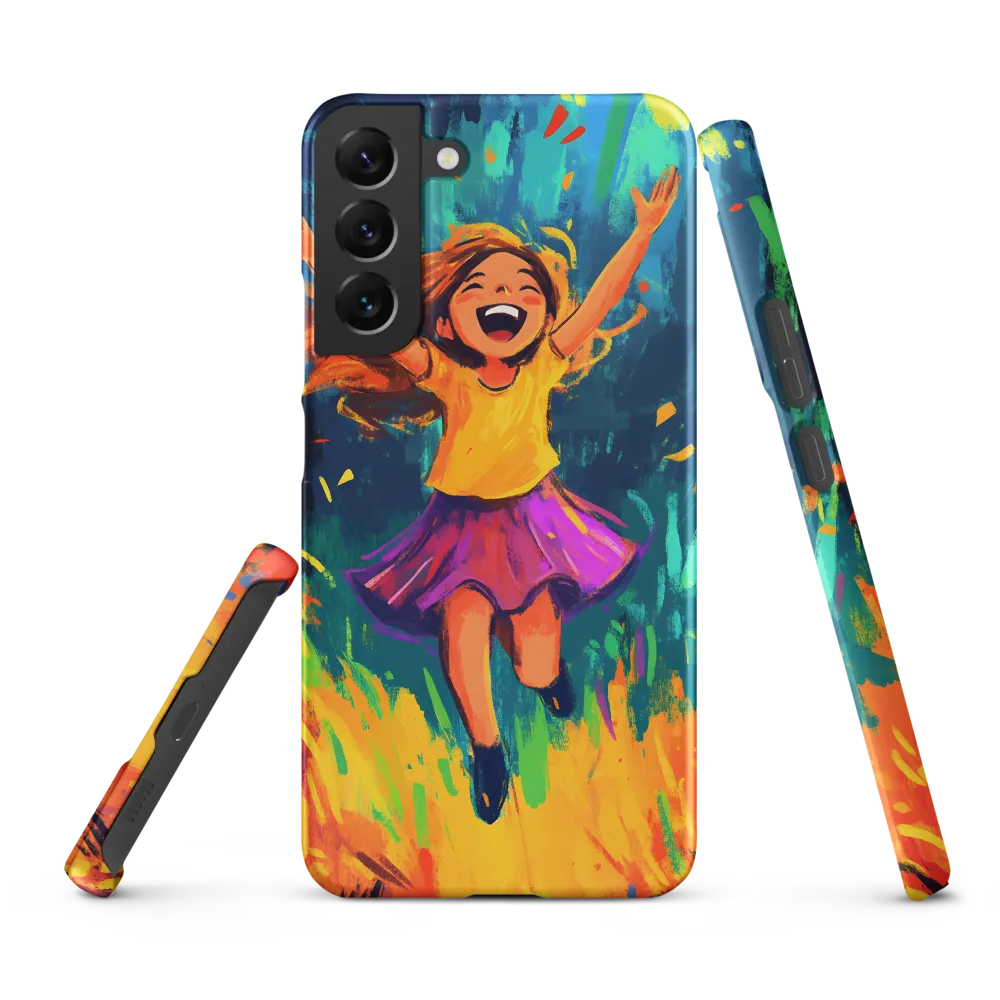 Joyful Escape into Nature | Phone Case |  S22 Plus | Snap Case | Matte