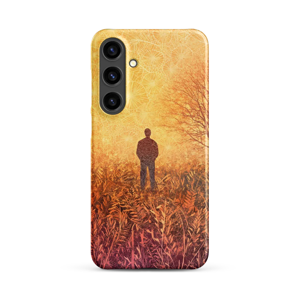 Contemplation in a Surreal Landscape