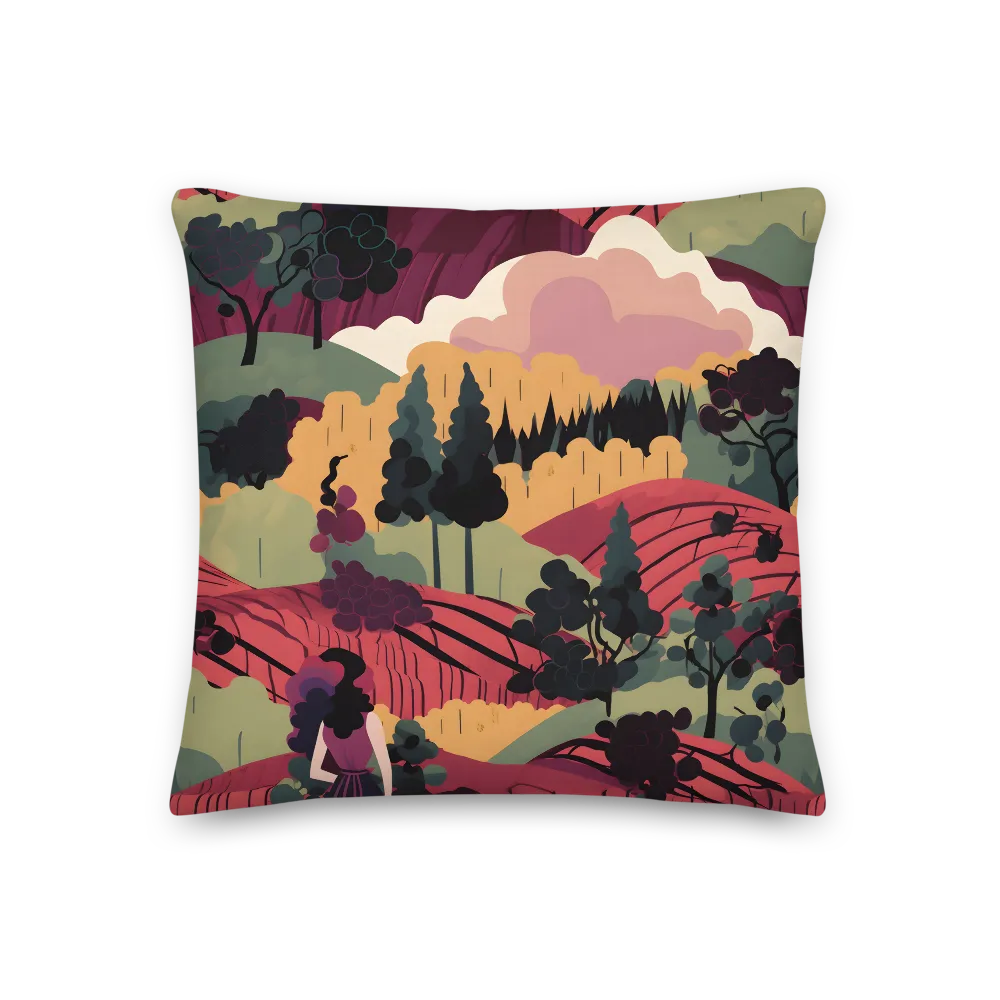 Harmonious Landscapes | Pillow | 18″×18″