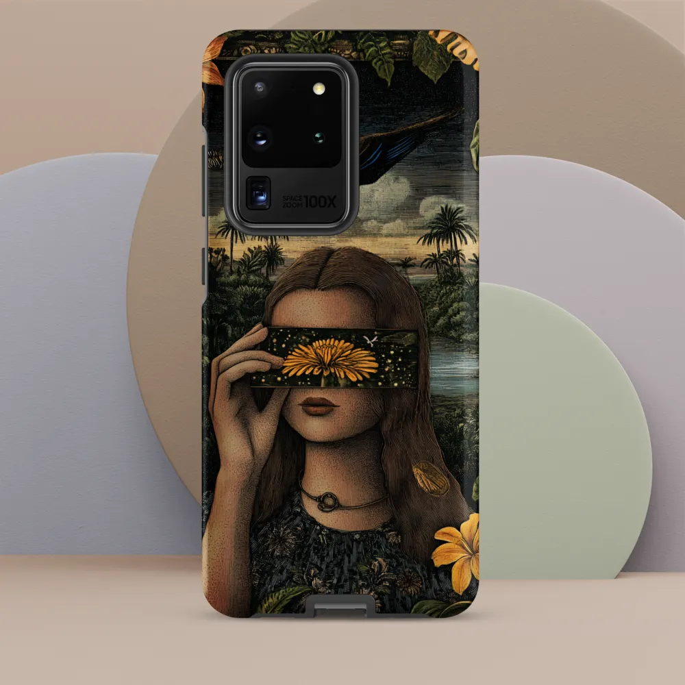 Veil of Nature: A Surreal Embrace