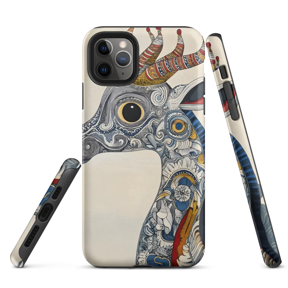 Whimsical Elegance: The Surreal Giraffe | Phone Case |  11 Pro Max | Tough Case | Matte