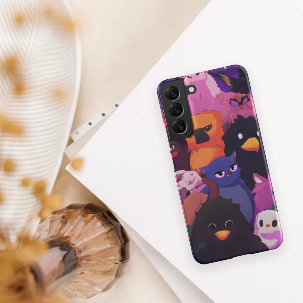 Whimsical Avian Gathering