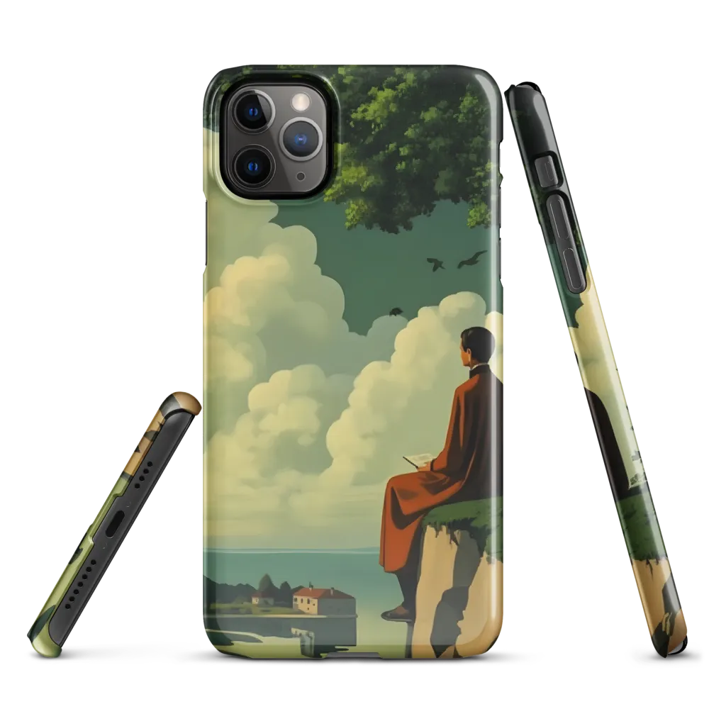 Meditation at the Edge of Serenity | Phone Case |  11 Pro Max | Snap Case | Glossy