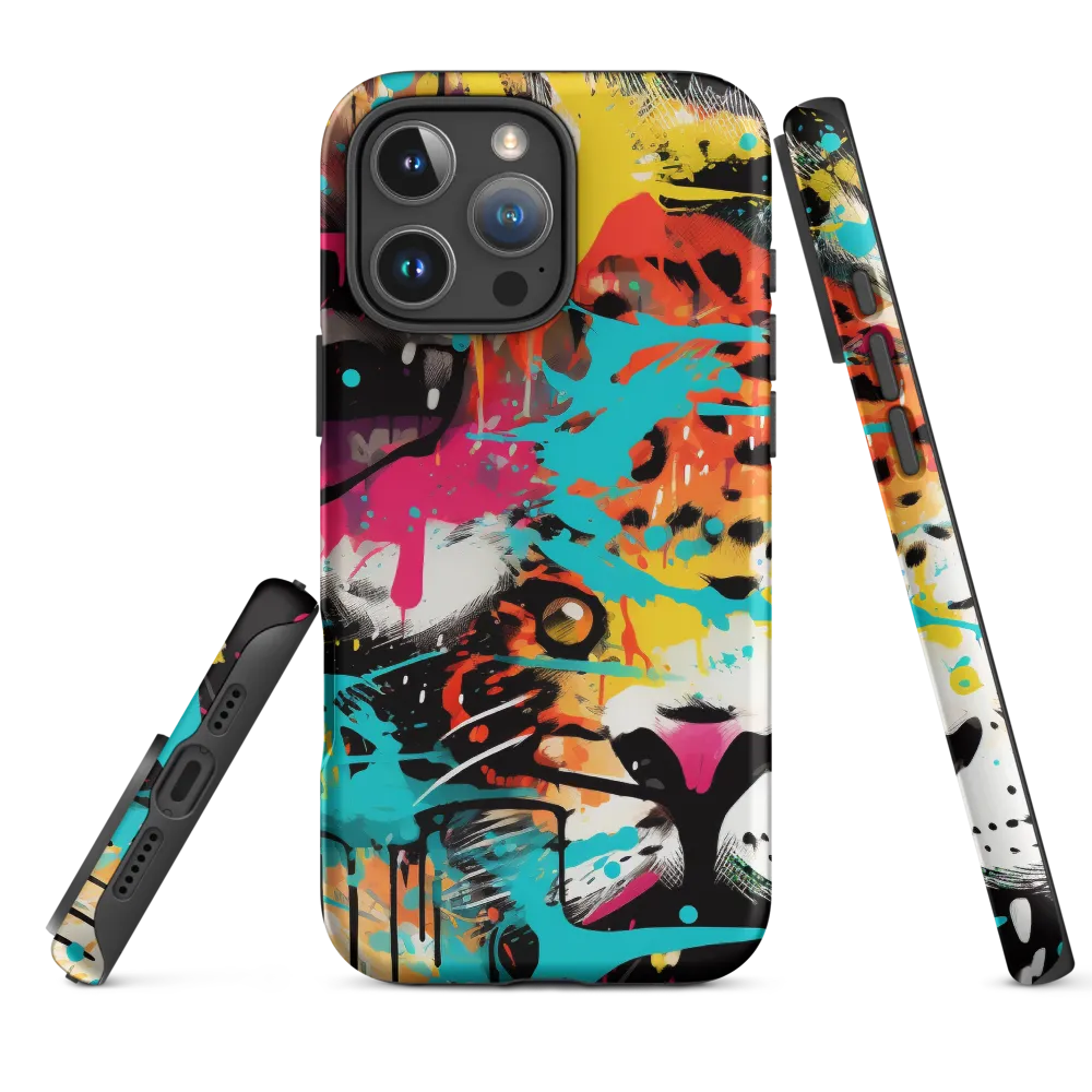 Fierce Fusion: Tiger and Lion in Graffiti