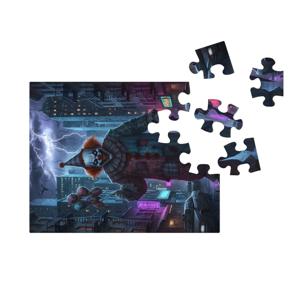 Midnight Menace 
 Jigsaw Puzzle in Tin Box
