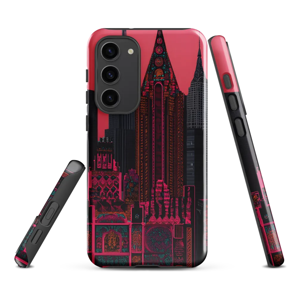 Urban Vibrance: A Digital Exploration of Skyscrapers