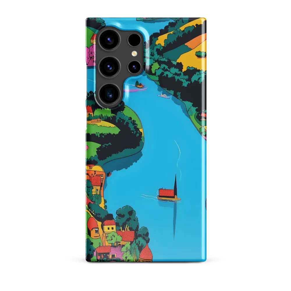 Whimsical River Landscape