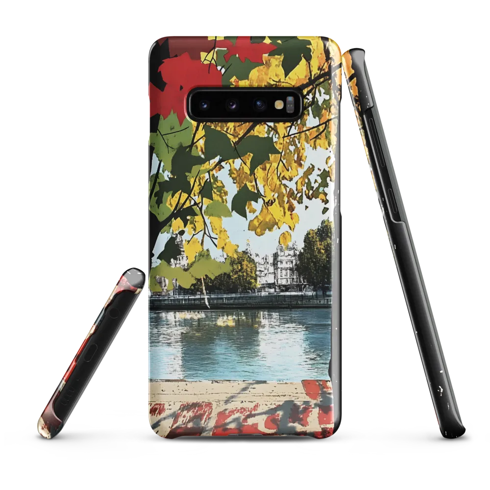 Nostalgic Reflections in Autumn Colors | Phone Case |  S10 Plus | Snap Case | Glossy