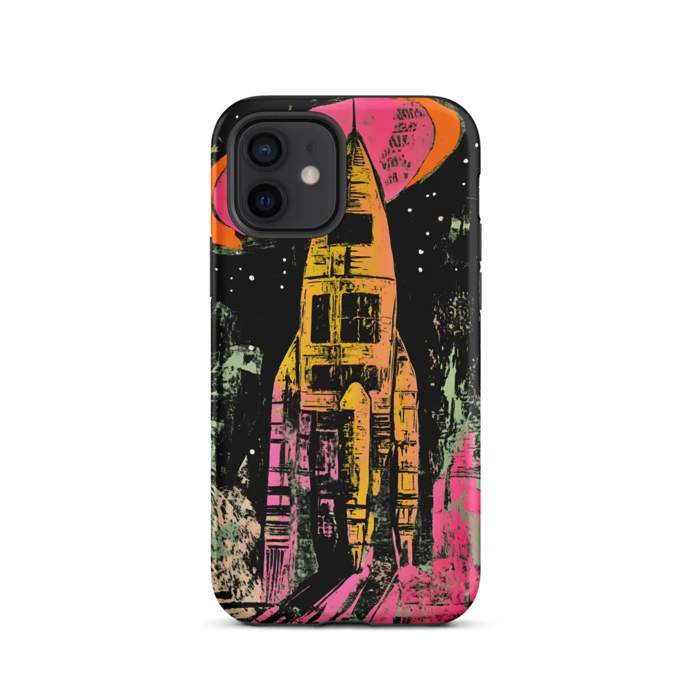 Cosmic Voyage: A Surreal Rocket Adventure