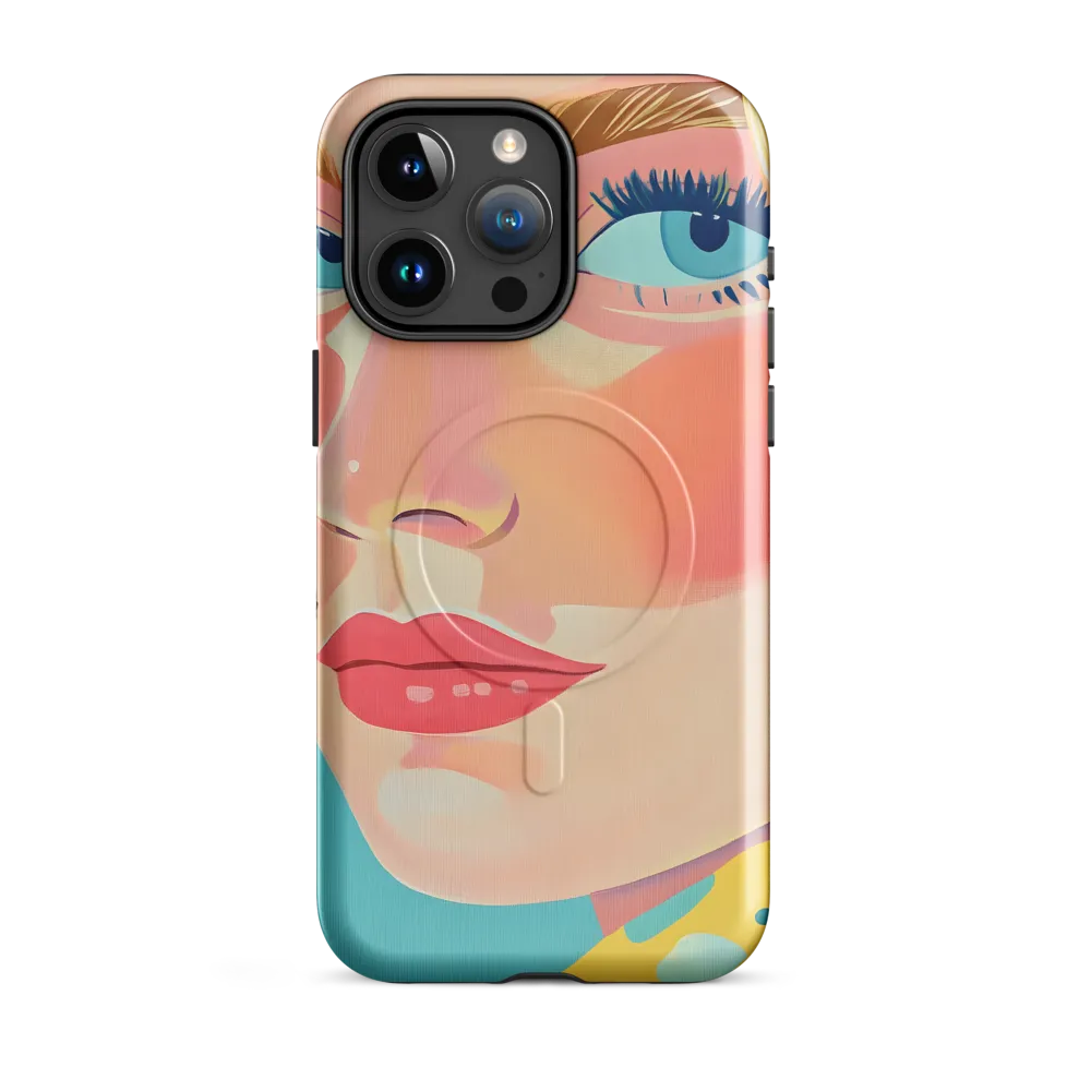 Vibrant Elegance: A Pop Art Portrait