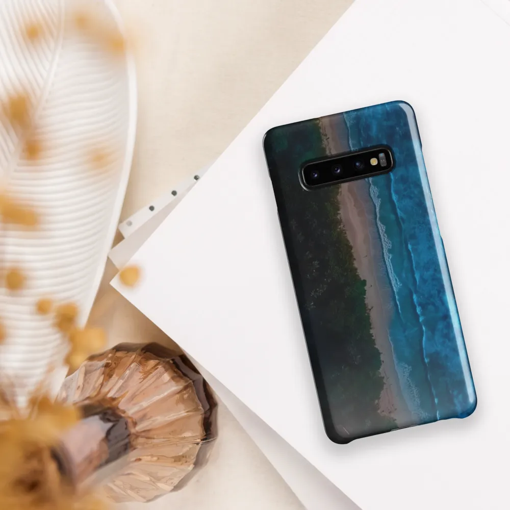 Serenity by the Shore | Phone Case |  S10 Plus | Snap Case | Glossy