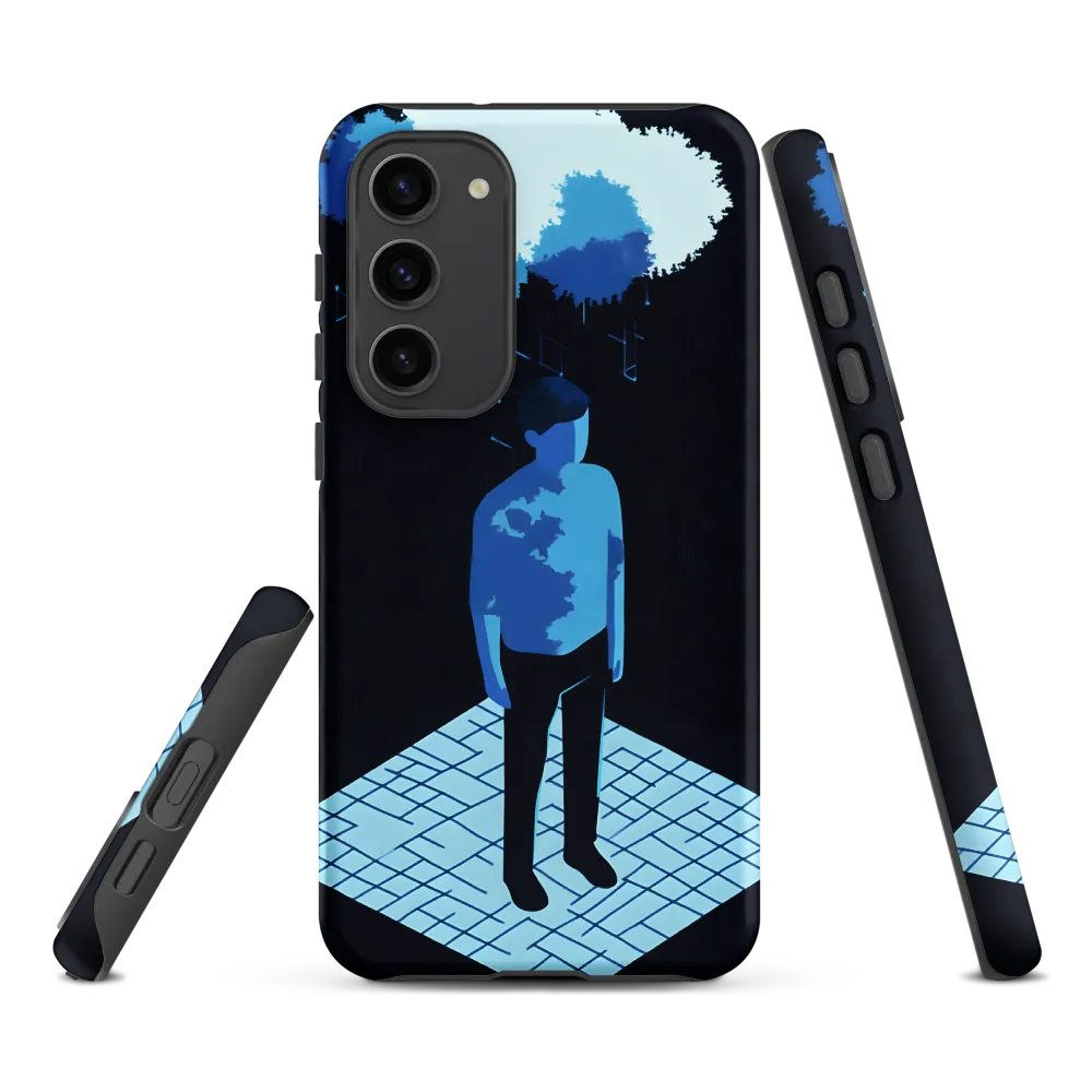 Reflections in Blue