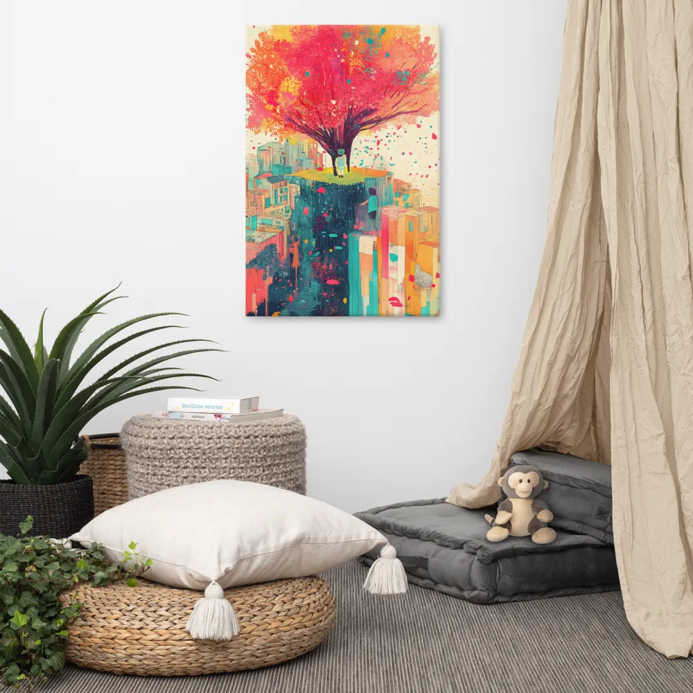 Whispers of Urban Dreams | Canvas | 24″×36″