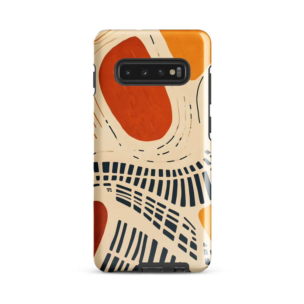 Urban Patterns in Harmony | Phone Case |  S10 Plus | Tough Case | Glossy