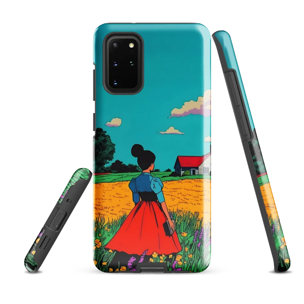 Whispers of a Sunlit Meadow | Phone Case |  S20 Plus | Tough Case | Glossy