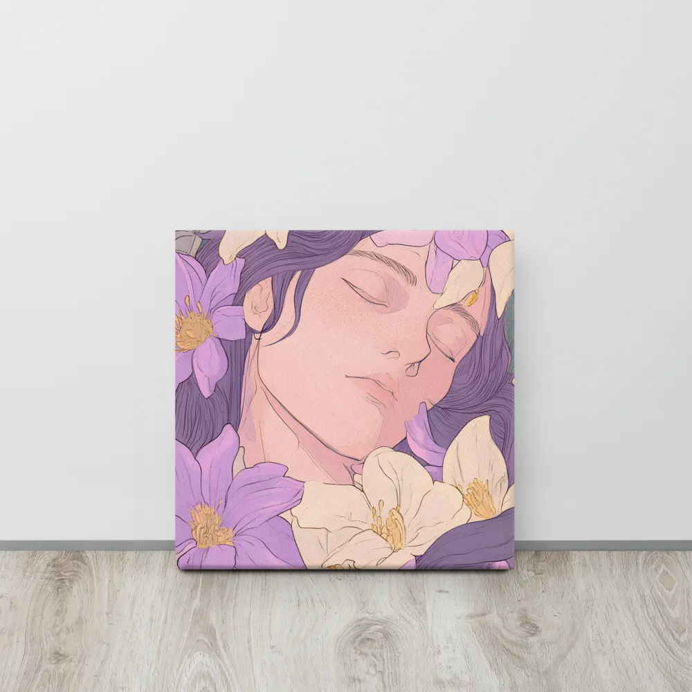 Harmony in Bloom | Canvas | 16″×16″