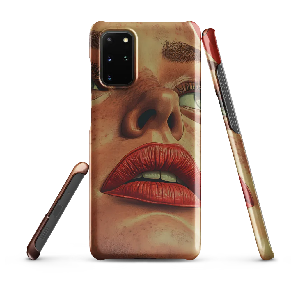 Red Intensity: A Portrait of Elegance