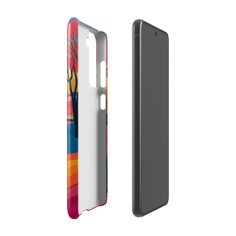 Whimsical Serenity | Phone Case |  S21 FE | Snap Case | Glossy
