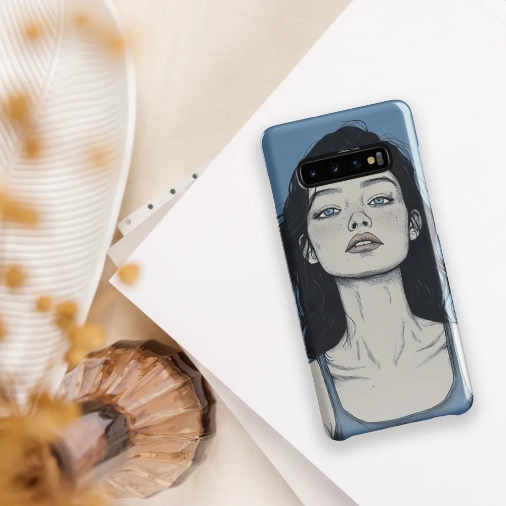 Serene Reflection | Phone Case |  S10 Plus | Snap Case | Glossy