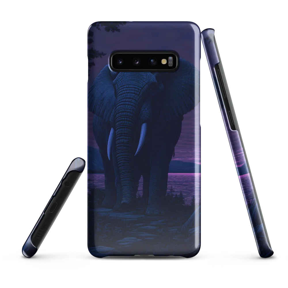 Majestic Twilight: The Guardian of the Night | Phone Case |  S10 Plus | Snap Case | Glossy