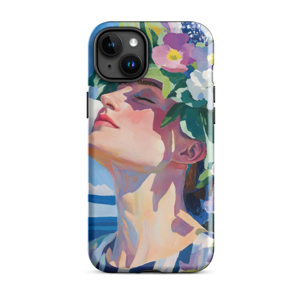 Blossom of Serenity | Phone Case |  15 Plus | Tough Case | Glossy