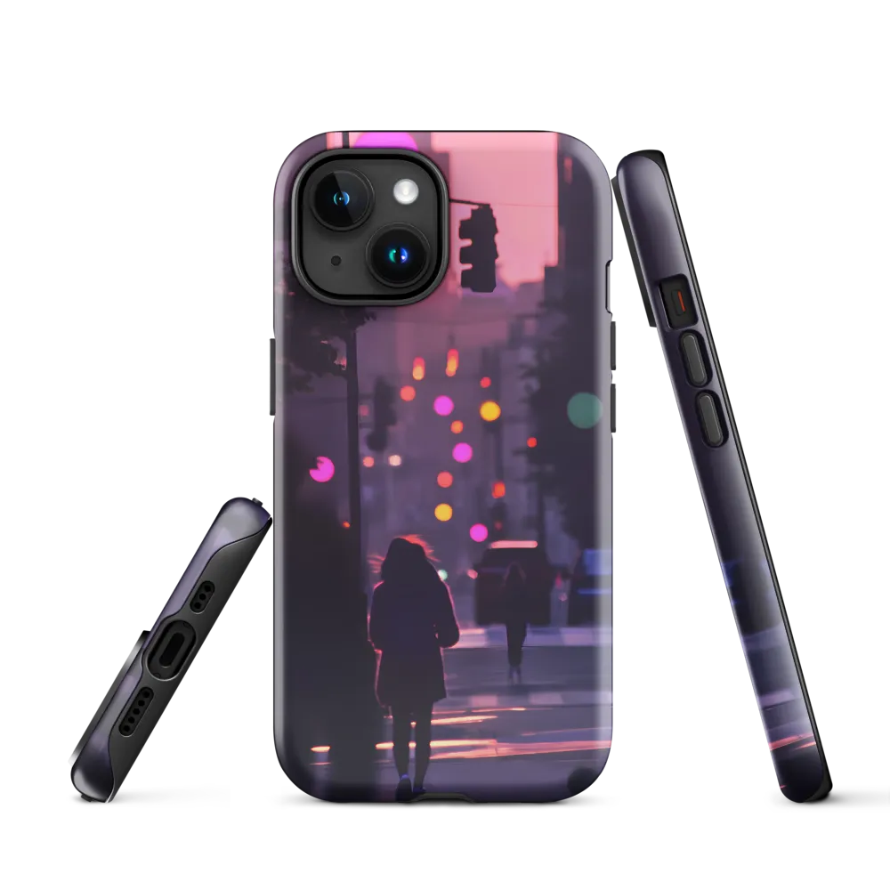 City Silhouettes at Dusk | Phone Case |  15 | Tough Case | Glossy
