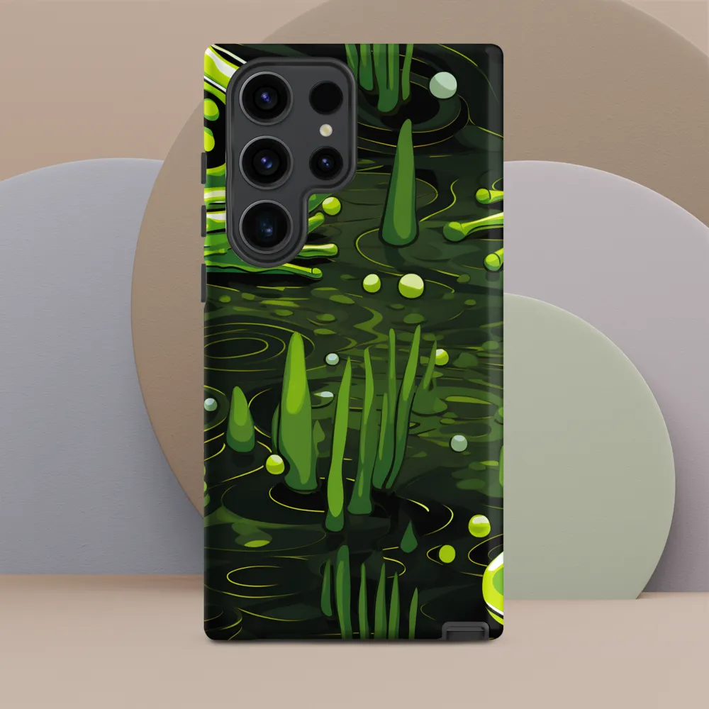 Green Harmony: Life Beneath the Surface