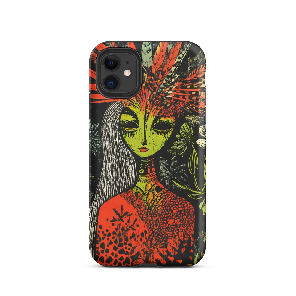Mystical Flora: A Surreal Portrait