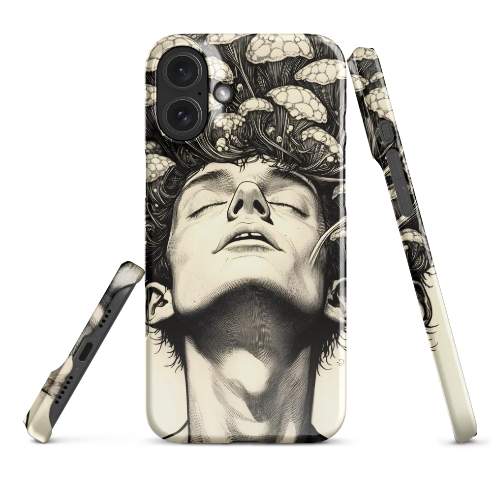 Whispers of Fungi | Phone Case |  16 Plus | Snap Case | Glossy