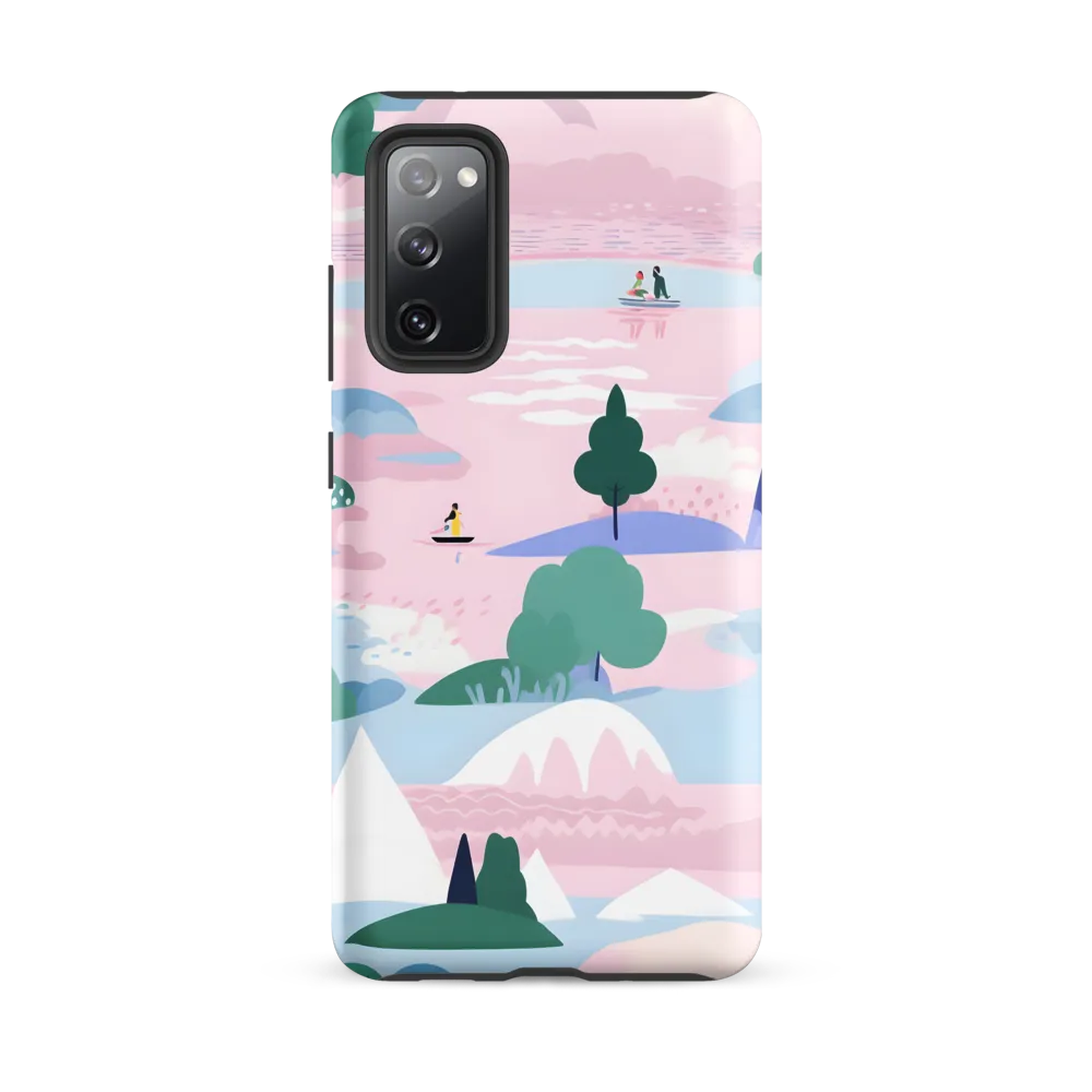 Whimsical Reflections: A Journey Through Landscapes | Phone Case |  S20 FE | Tough Case | Matte