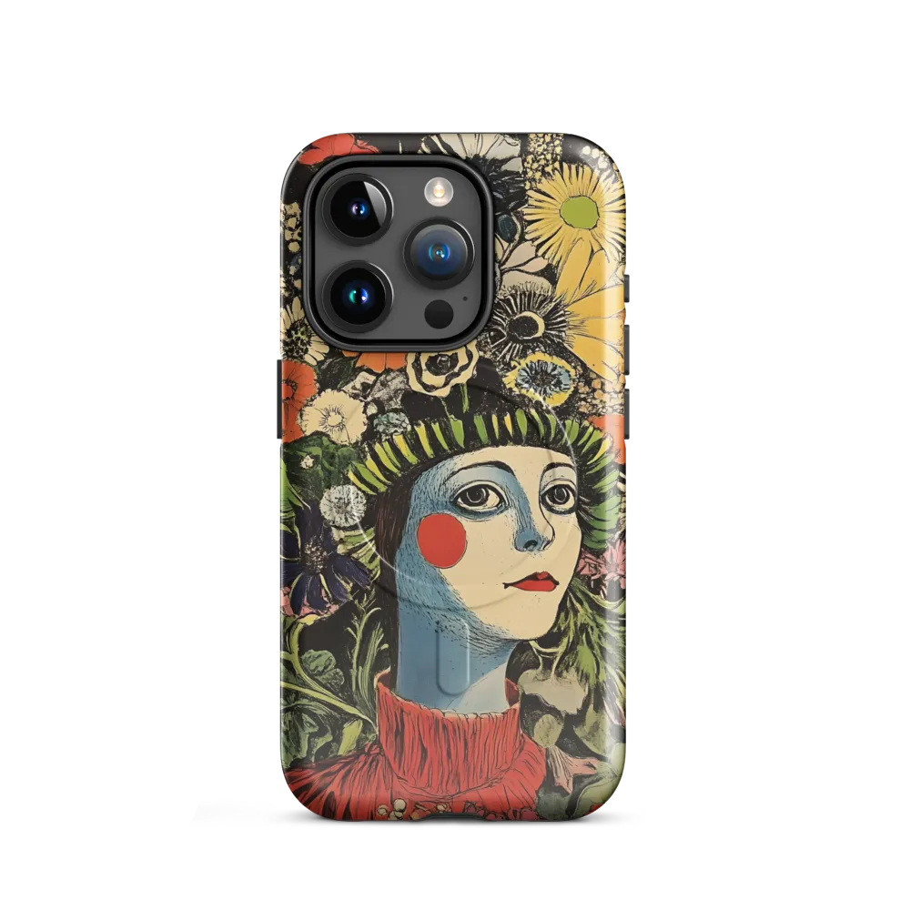 Floral Whimsy: A Portrait of Nature's Embrace