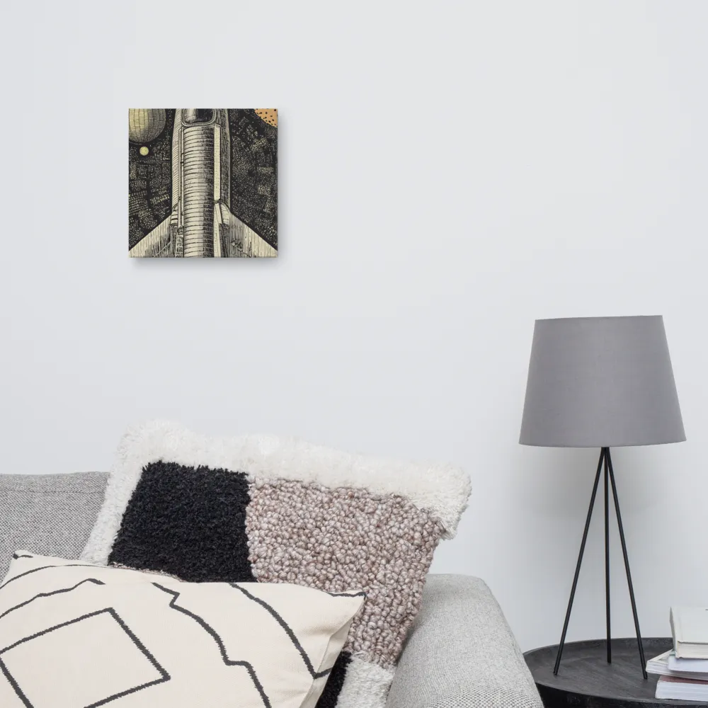 Voyage to the Unknown | Canvas | 12″×12″