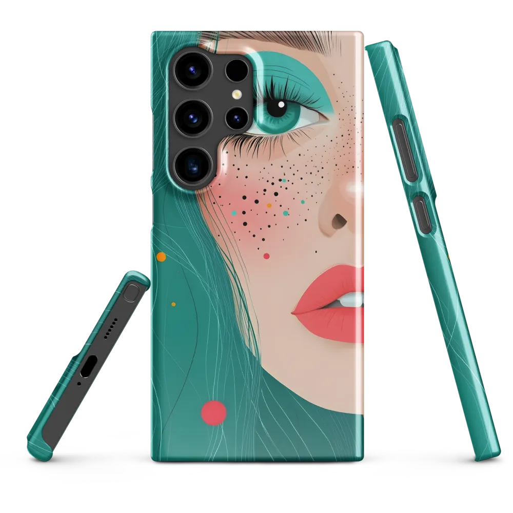 A Playful Portrait: Turquoise Temptation