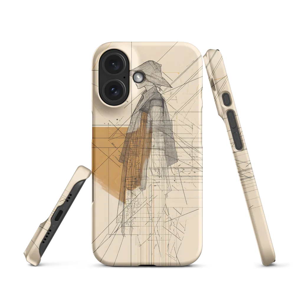 Abstract Profile: A Minimalist Exploration | Phone Case |  16 | Snap Case | Matte
