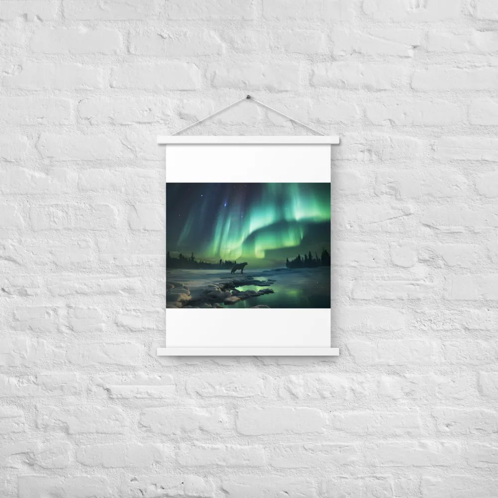 Auroral Guardianship | Poster With White Wood Hanger | 18″×24″