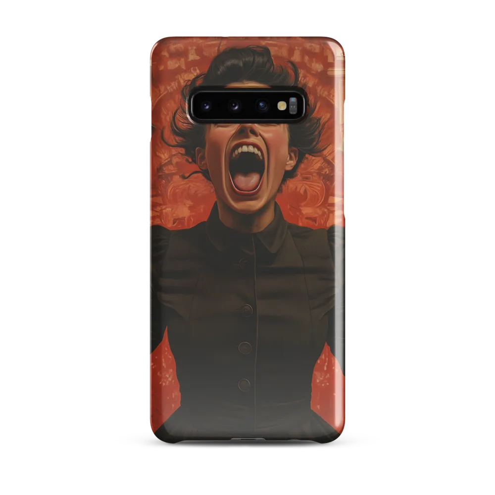 The Fury of Expression | Phone Case |  S10 Plus | Snap Case | Glossy