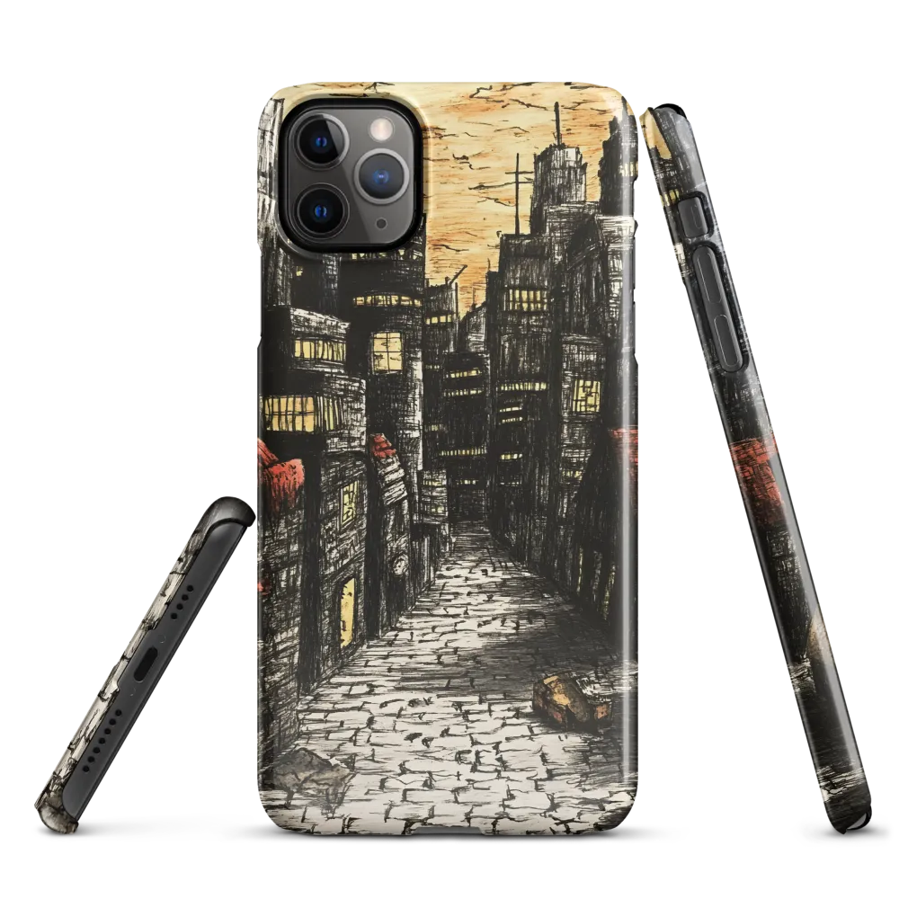 Urban Twilight: A Desolate Cityscape | Phone Case |  11 Pro Max | Snap Case | Glossy