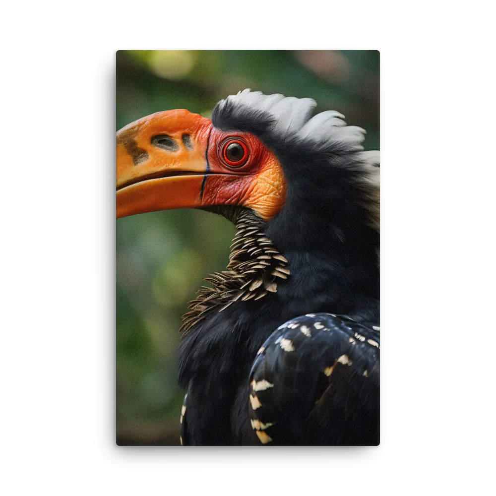 Majesty of the Hornbill | Thin Canvas | 20″×30″