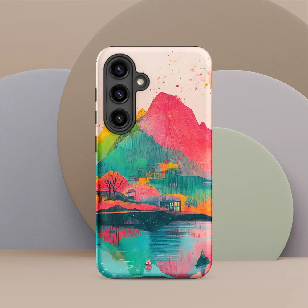 Vibrant Serenity: A Surreal Landscape