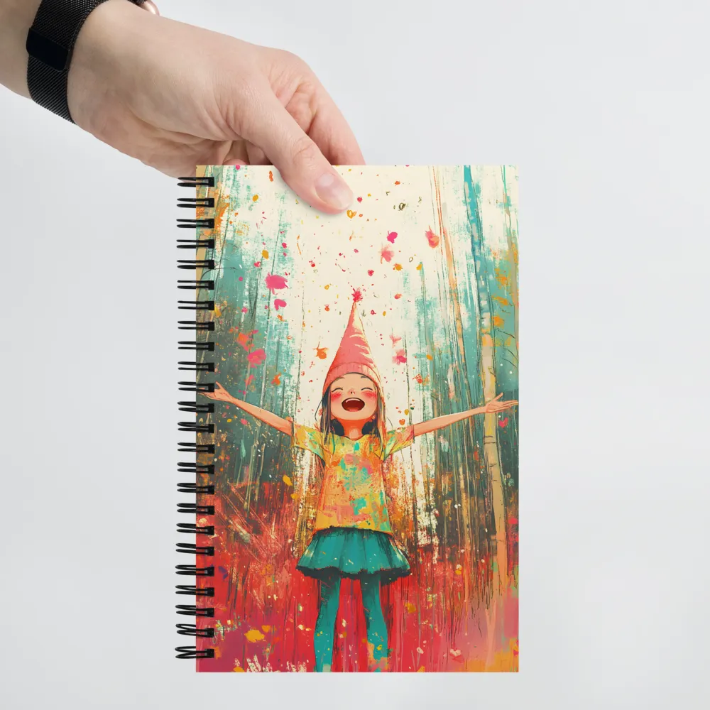 Joyful Celebration in Nature | Spiral Notebook