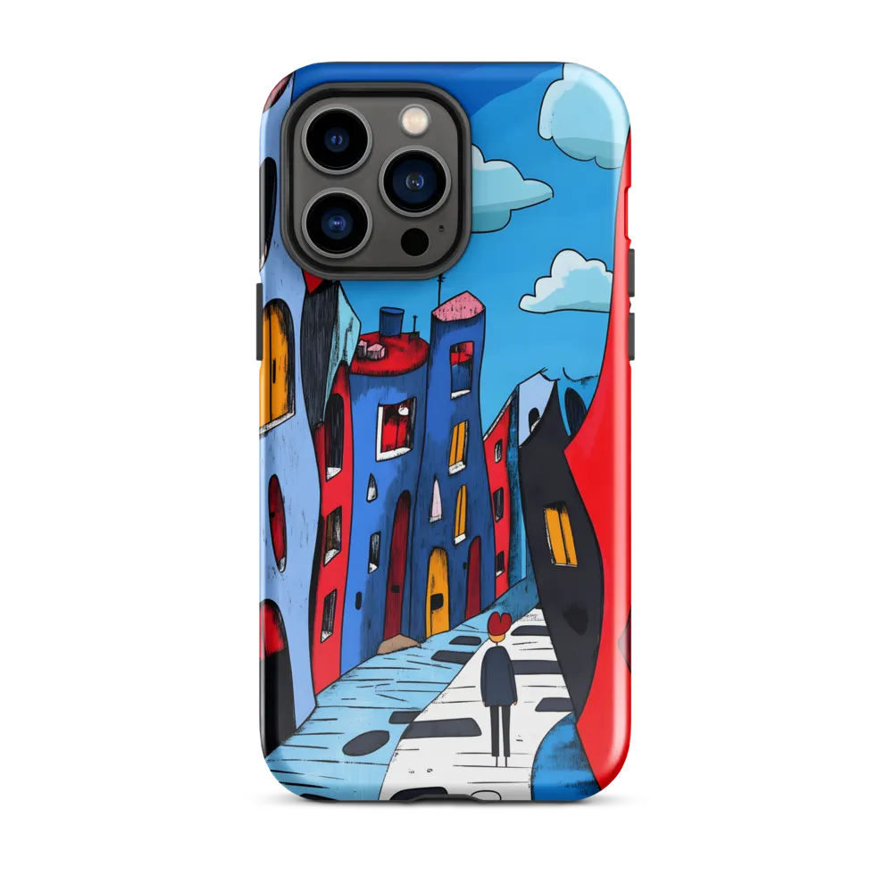 Whimsical Street of Colors
