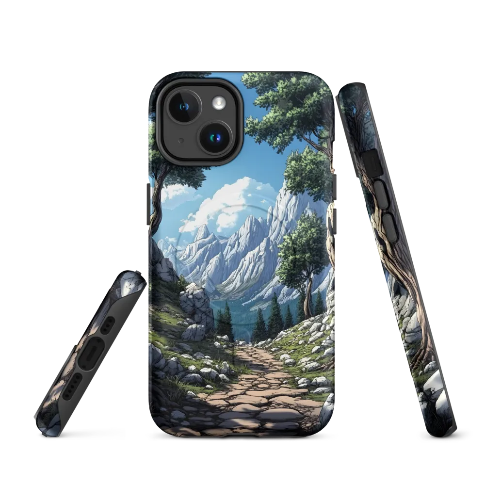 Journey Through Tranquility | Phone Case |  14 | MagSafe® Tough Case | Matte