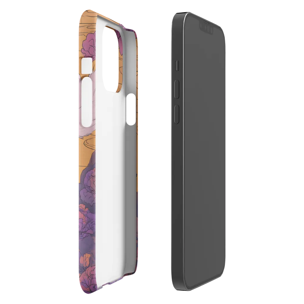 Whispers of the Violet Dawn | Phone Case |  13 Pro Max | Snap Case | Matte