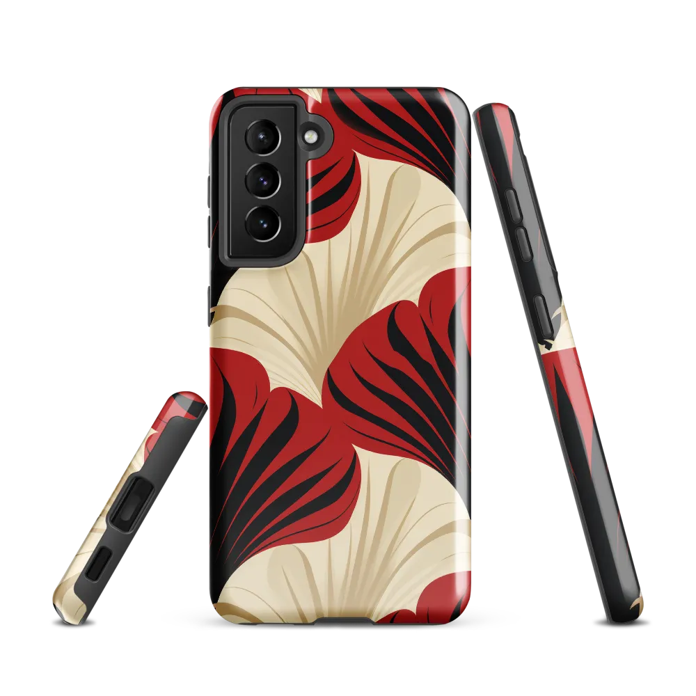 Elegance in Bloom: An Art Deco Floral Reverie